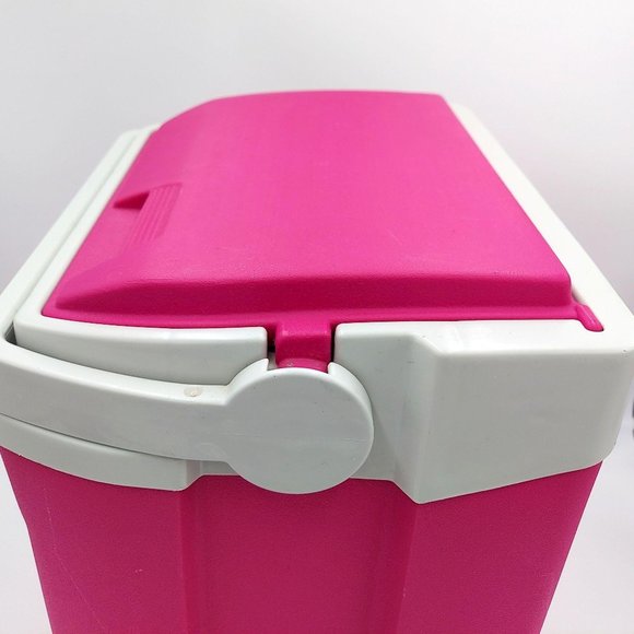Coleman Ice World 2000 Cooler Vintage Pink Fuchsia - Picture 5 of 14